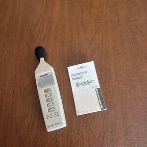 Galaxy Audio Check Mate CM-140 Sound Pressure Level (SPL) Meter New, no box